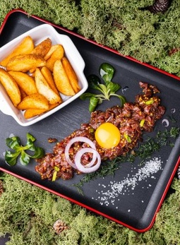 Рубленая холодная говядина